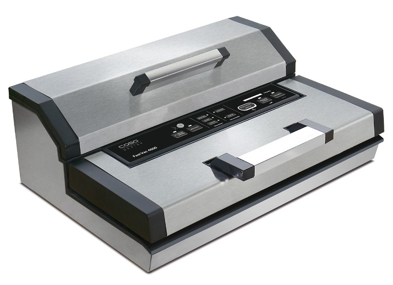 Caso FastVac 4000 vakuum forsegler Sølv